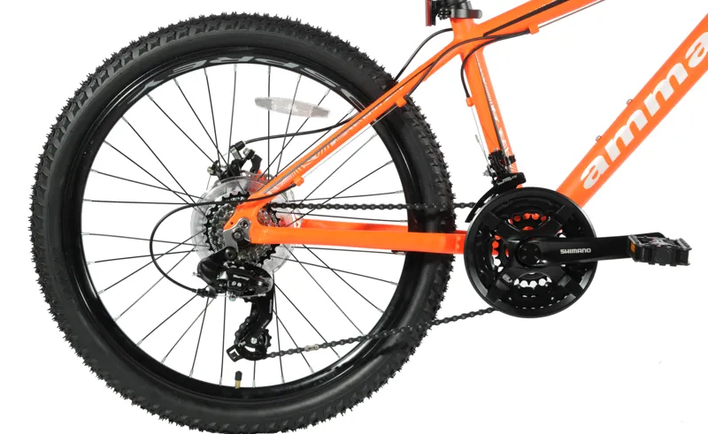 Ammaco Osprey V1 24 Inch Wheel Mountain Bike Orange-5